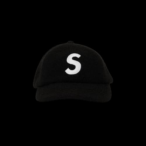 Supreme Boiled Wool S Logo 6-Panel 'Black'