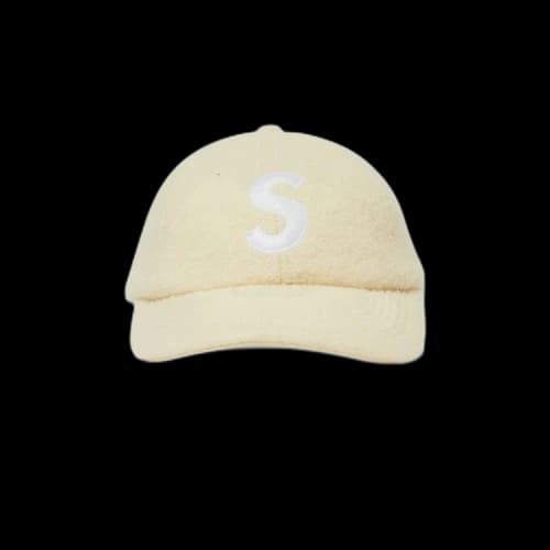 Supreme Boiled Wool S Logo 6-Panel 'White'