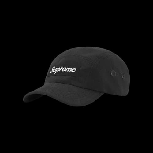 Supreme Brushed Cordura Camp Cap 'Black'