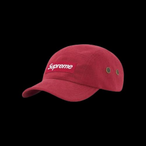 Supreme Brushed Cordura Camp Cap 'Burgundy'
