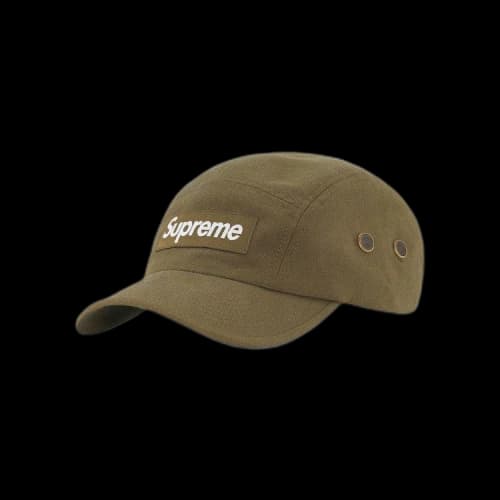 Supreme Brushed Cordura Camp Cap 'Olive'
