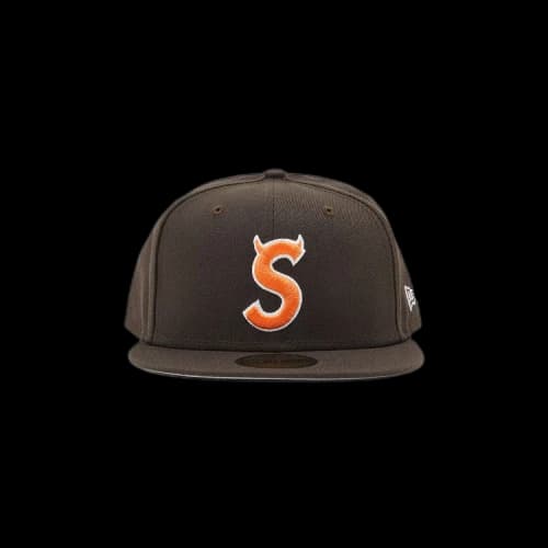 Supreme S Logo New Era 'Brown'