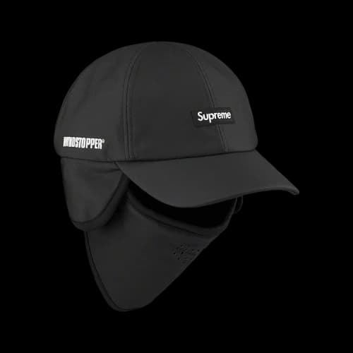 Supreme x WINDSTOPPER Facemask 6-Panel 'Black'