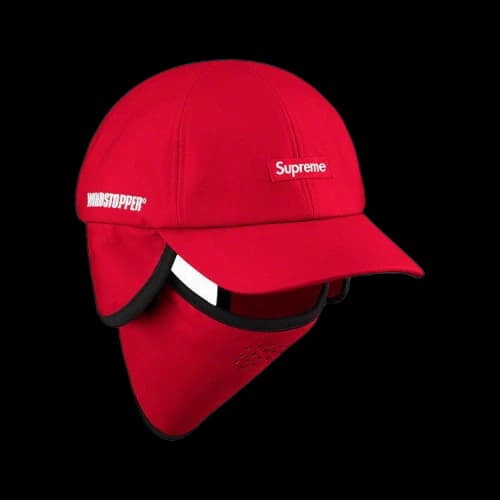 Supreme x WINDSTOPPER Facemask 6-Panel 'Red'