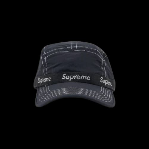 Supreme Webbing Camp Cap 'Black'