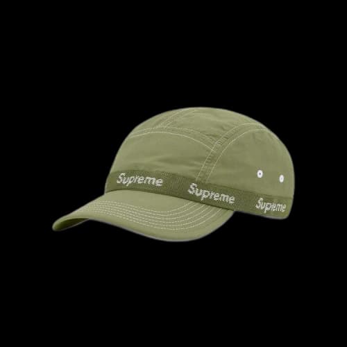 Supreme Webbing Camp Cap 'Olive'