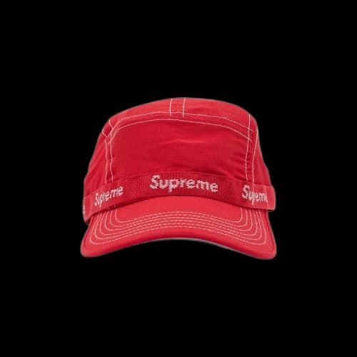 Supreme Webbing Camp Cap 'Red'