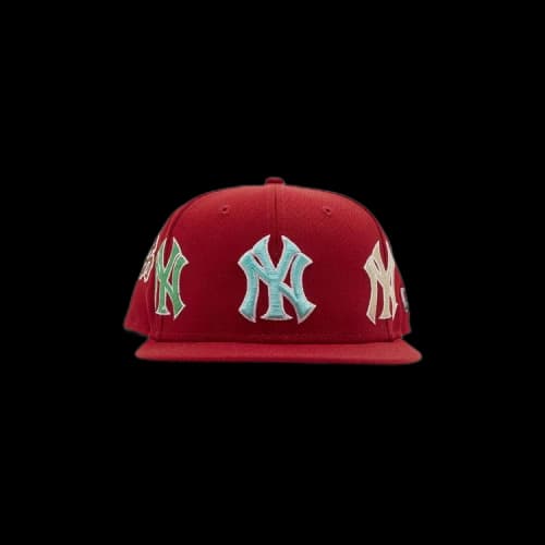 Supreme x New York Yankees Kanji New Era 'Red'