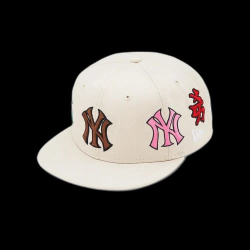 Supreme x New York Yankees Kanji New Era 'Tan'