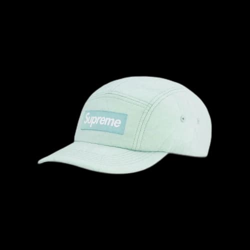 Supreme Quilted Liner Camp Cap 'Mint'