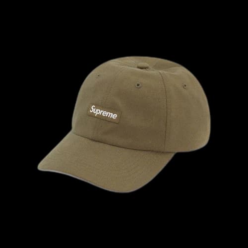 Supreme Brushed Cordura Small Box 6-Panel 'Olive'
