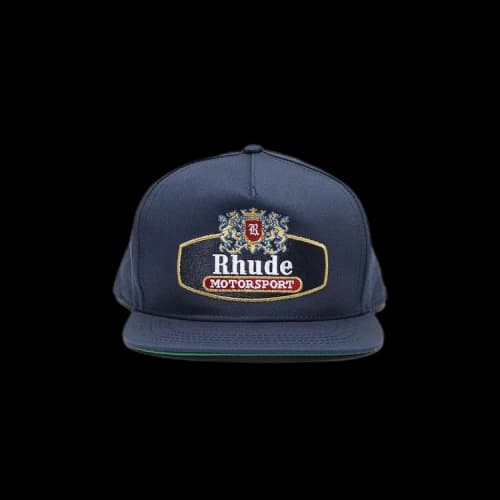 Rhude Racing Crest Hat 'Navy'