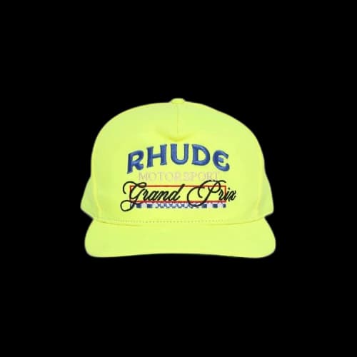 Rhude Grand Prix Hat 'Neon Green'