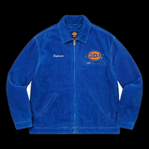 Supreme x Dickies Corduroy Work Jacket 'Royal'