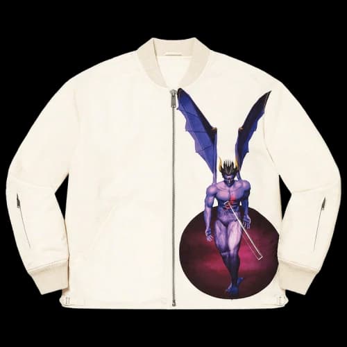 Supreme x Yohji Yamamoto x TEKKEN Nylon Bomber Jacket 'Natural'