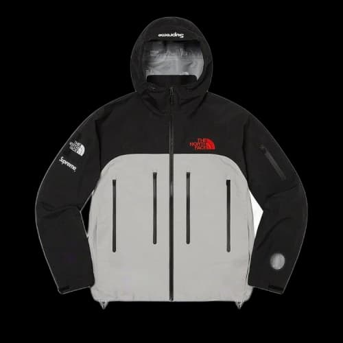 Supreme x The North Face Taped Seam Shell Jacket 'Grey'
