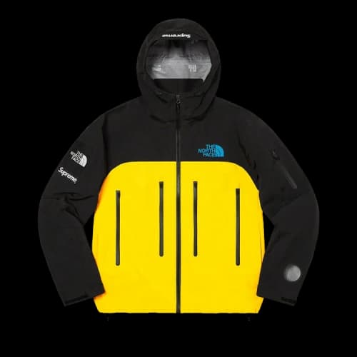 Supreme x The North Face Taped Seam Shell Jacket 'Yellow'
