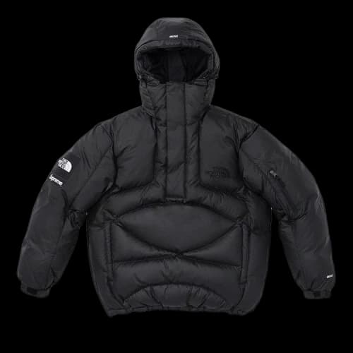 Supreme x The North Face 800-Fill Half Zip Hooded Pullover 'Black'