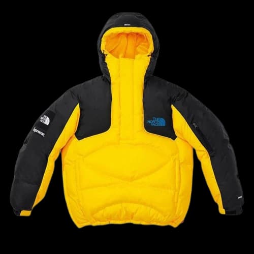 Supreme x The North Face 800-Fill Half Zip Hooded Pullover 'Yellow'