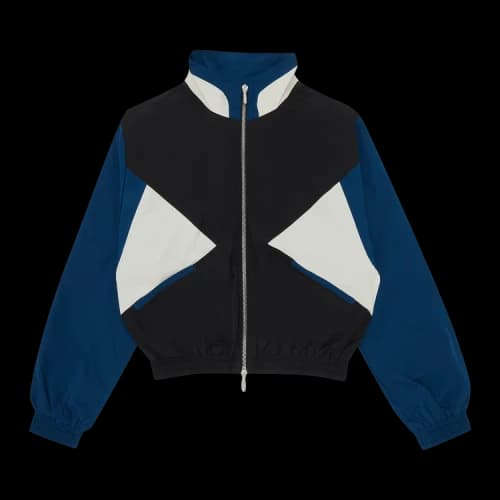 Rhude Color Blocked Track Jacket 'Black/Slate'