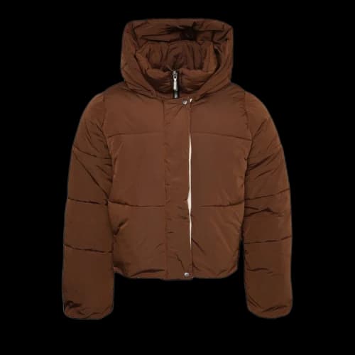 Rhude Logo Puffer Jacket 'Brown'