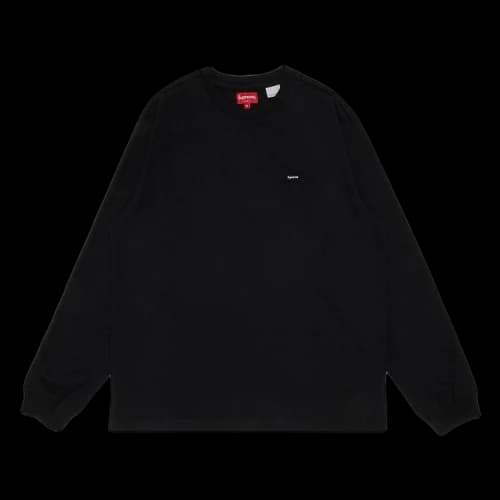 Supreme Small Box Long-Sleeve Tee 'Black'
