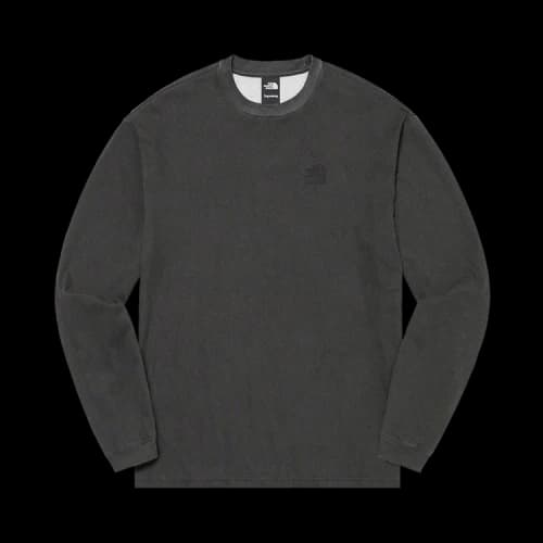 Supreme x The North Face Pigment Printed Long-Sleeve Top 'Black'