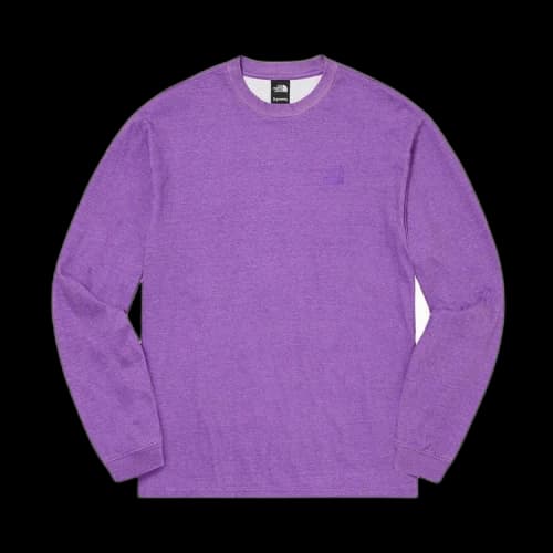 Supreme x The North Face Pigment Printed Long-Sleeve Top 'Purple'