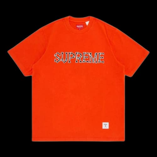 Supreme Bones Short-Sleeve Top 'Orange'