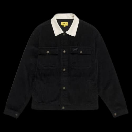 GOLF WANG Corduroy Work Jacket 'Black'