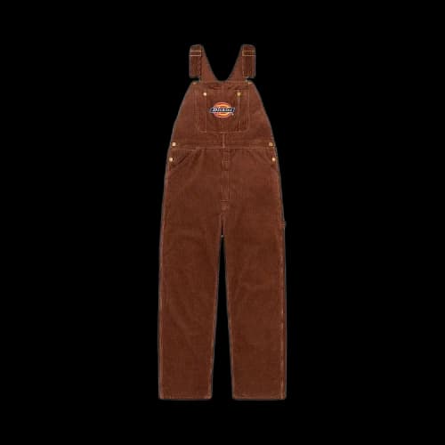 Supreme x Dickies Corduroy Overalls 'Brown'
