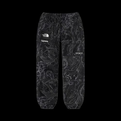 Supreme x The North Face Steep Tech Fleece Pant 'Black Dragon'