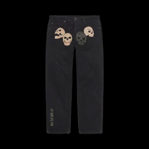 Supreme x The Great China Wall Canvas 5-Pocket Jean 'Black'
