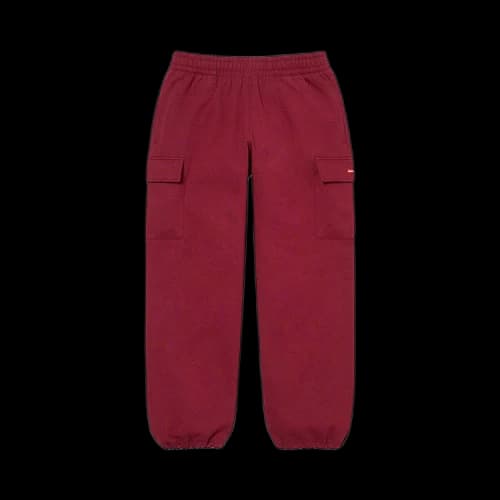 Supreme Small Box Cargo Sweatpant 'Cardinal'