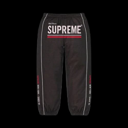 Supreme World Famous Jacquard Track Pant 'Black'