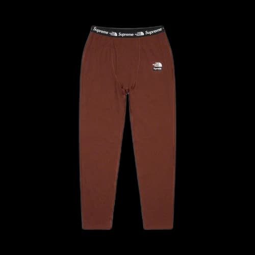 Supreme x The North Face Base Layer Pant 'Brown'