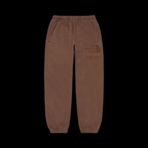 Supreme x The North Face Pigment Printed Sweatpant 'Brown'