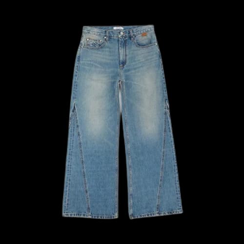 Rhude Chevron Wide Leg Denim 'Indigo'