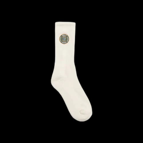 GOLF WANG Cookie Patch Socks 'Cream'