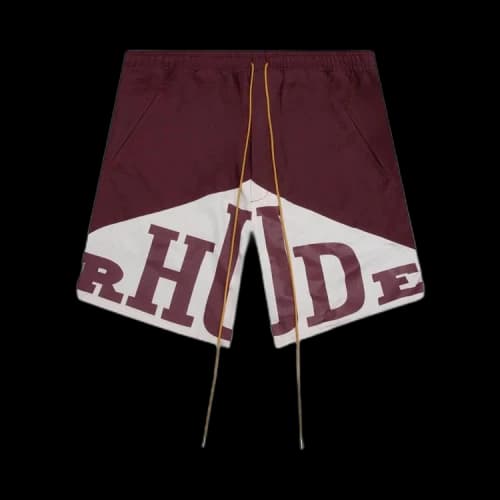 Rhude Yachting Short 'Maroon/White'