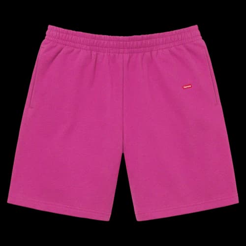 Supreme Small Box Sweatshort 'Raspberry'