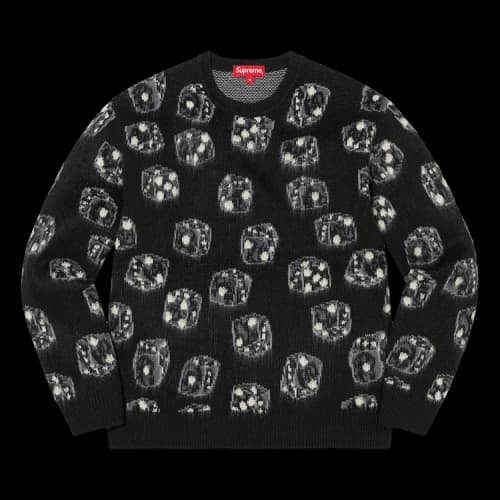 Supreme Dice Sweater 'Black'