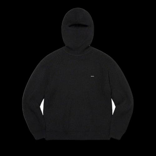 Supreme Small Box Balaclava/Turtleneck Sweater 'Black'