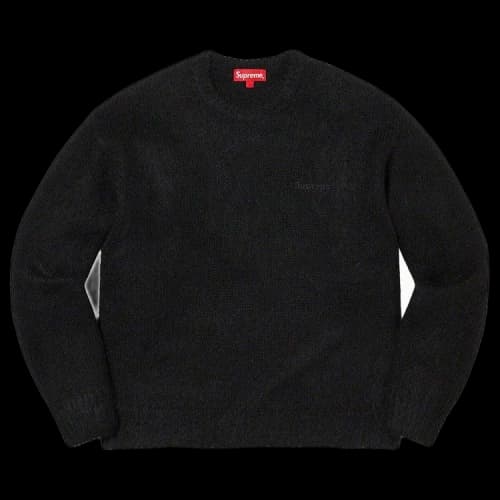 Supreme Mohair Sweater 'Black'