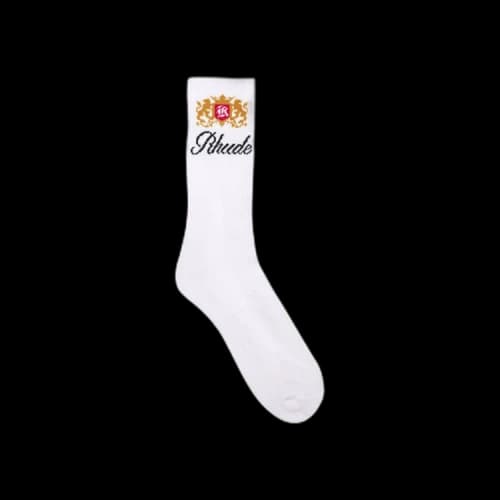 Rhude Crest Sock 'White'