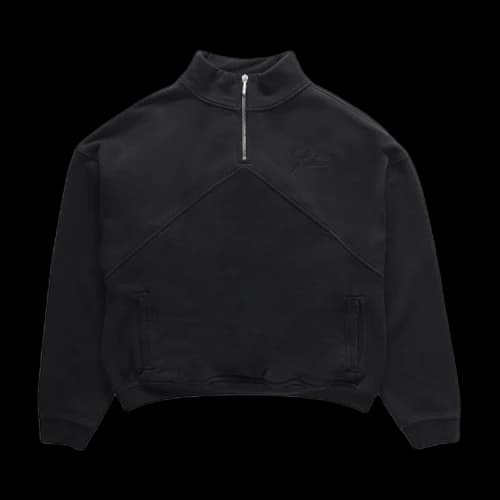 Rhude Quarter Zip 'Black'