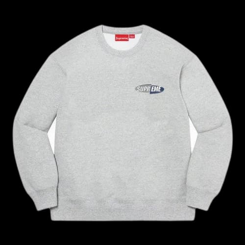 Supreme 212 Crewneck 'Heather Grey'