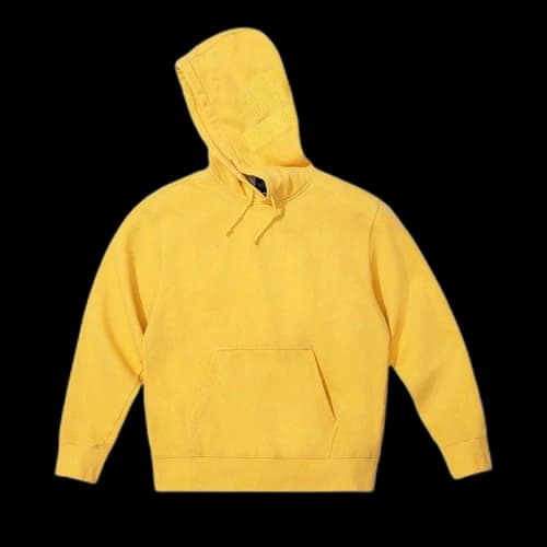 Supreme x The North Face Pigment Printed Hooded Sweatshirt 'Yellow'