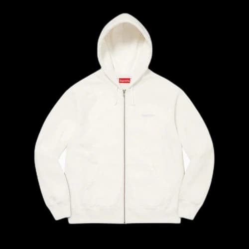 Supreme Lakshmi Zip Up Hooded Sweatshirt 'White'