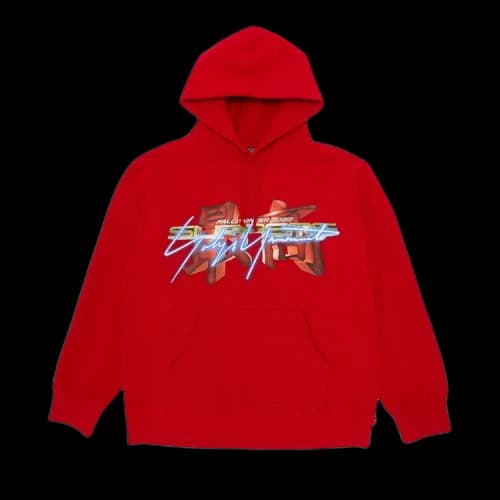 Supreme x Yohji Yamamoto x TEKKEN Hooded Sweatshirt 'Red'
